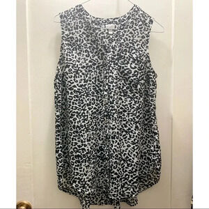 Dynamite animal print tunic
